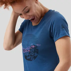 Women's T-shirt Odlo Ascent Pw 130 Sunrise image-4