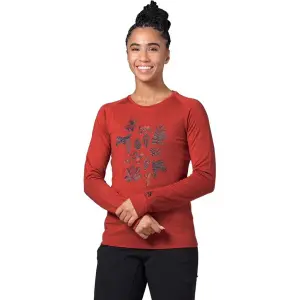 Langærmet T-shirt til kvinder Odlo Merino 200 Forest image-0