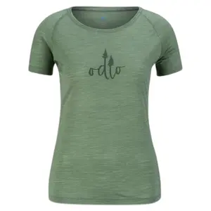 Camiseta de mujer Odlo Ascent Pw 130 Trees image-0