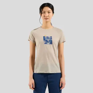 T-shirt til kvinder Odlo Ascent Pw 130 Sunset image-1