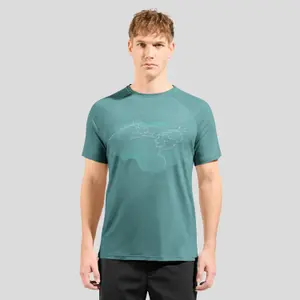 T-shirt Odlo Ascent Pw 130 Topography image-1
