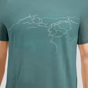 T-shirt Odlo Ascent Pw 130 Topography image-5