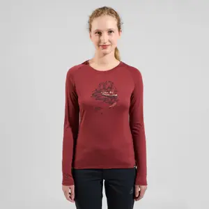 T-shirt manches longues femme Odlo Ascent 200 Norway image-1