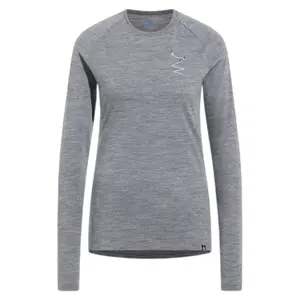 Langærmet T-shirt til kvinder Odlo Ascent 200 Breaking Trail image-0
