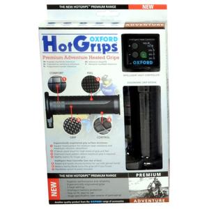 Hotgrips premium adventure opvarmede motorcykelgreb Oxford image-2
