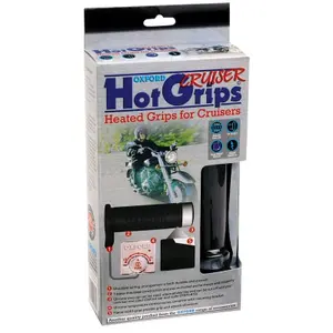 Hotgrips cruiser opvarmede motorcykelgreb Oxford