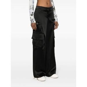 Damskie spodnie cargo Off White Logo Embroidery image-3