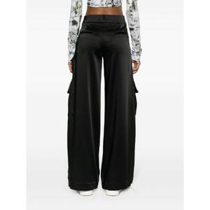 Damskie spodnie cargo Off White Logo Embroidery image-2