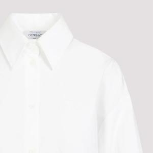 Dameshemd met lange mouwen Off White image-2