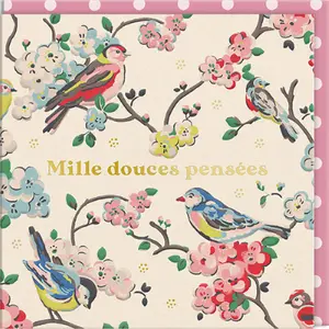 Dobbeltkort Ohh Deer Cath Kidston - Oiseaux Pensee image-0