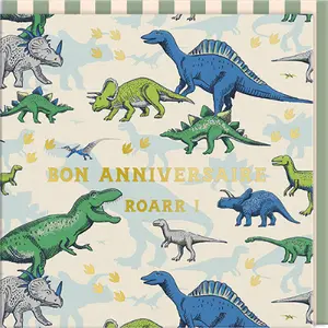 Double card Ohh Deer Cath Kidston - Dinosaures image-0