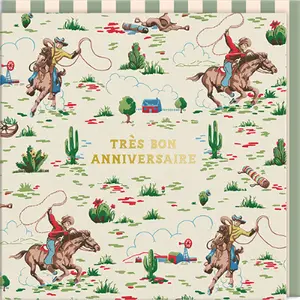 Carte double Ohh Deer Cath Kidston - Cowboy image-0