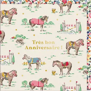 Double card Ohh Deer Cath Kidston - Cheval image-0