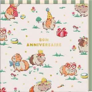 Dubbla kort Ohh Deer Cath Kidston - Hamster image-0