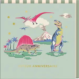 Carta doppia Ohh Deer Cath Kidston - Dino Anniversaire image-0