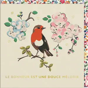Carta doppia Ohh Deer Cath Kidston - Oiseau Bonheur image-0