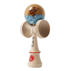 Toy Okendama Record Legends - Zhu Bajie - Sticky Match Clear image-1