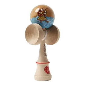 Toy Okendama Record Legends - Sha Wujing - Sticky Match Clear image-1