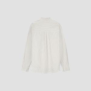 Oversized-Hemd Olaf Hussein Stripe Oxford image-1