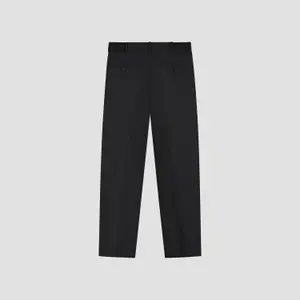 Pantalon classique en laine plissé Olaf Hussein image-1