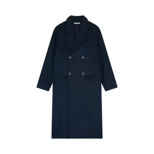 Double-Breasted Wool Coat Olaf Hussein