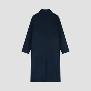Double-Breasted Wool Coat Olaf Hussein image-1
