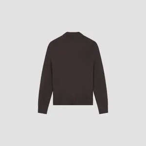 Oversize sweter z dzianiny Olaf Hussein image-1