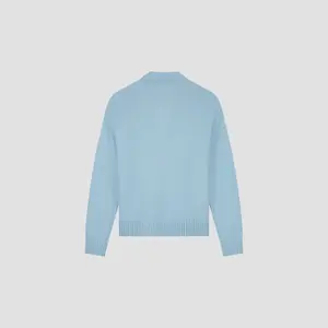 Oversize sweter z dzianiny Olaf Hussein image-1