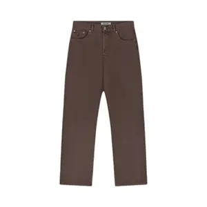 Pantalon délavé en sergé classique Olaf Hussein