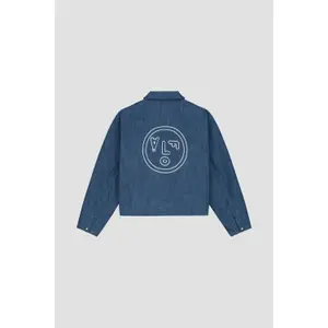 Veste en jean denim femme Olaf Hussein image-1