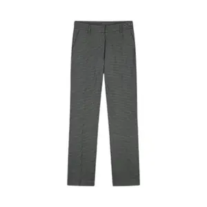 Pantalon à carreaux droit ajusté femme Olaf Hussein
