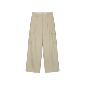 Pantalon cargo en lin Olaf Hussein