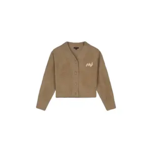 Women's cardigan Olaf Hussein Fluffy Script Logo