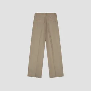Pantalon en lin ajusté femme Olaf Hussein image-3