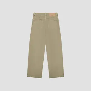 Womens Barrel Denim Jeans Olaf Hussein Monogramme image-3