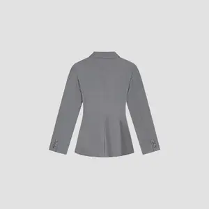 Women's Asymmetrical Wool Blazer Olaf Hussein image-1