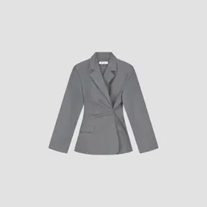 Women's Asymmetrical Wool Blazer Olaf Hussein image-2