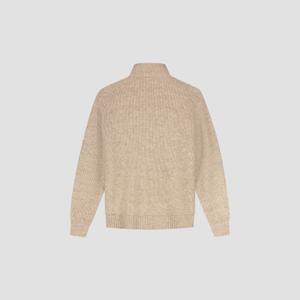 Zippowany sweter z kołnierzem Olaf Hussein image-1