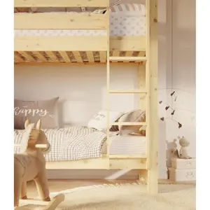 Κρεβάτι κουκέτα από μασίφ ξύλο Olivia Living Jan image-6
