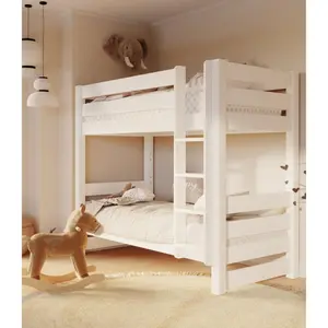 Κρεβάτι κουκέτα από μασίφ ξύλο Olivia Living Jan image-1