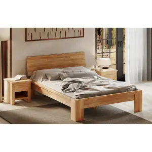 Solid wood bed Olivia Living Montana 140 image-2
