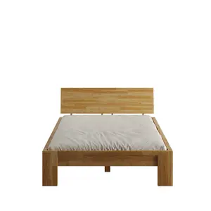 Solid wood bed Olivia Living Montana 140 image-1