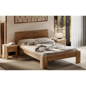 Solid wood bed Olivia Living Montana Rustical 160 image-2