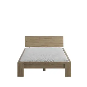 Solid wood bed Olivia Living Montana Rustical 160 image-1