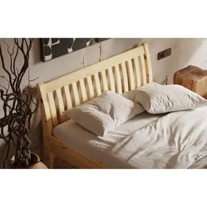 Κρεβάτι από μασίφ ξύλο Olivia Living Tonja 90 image-5