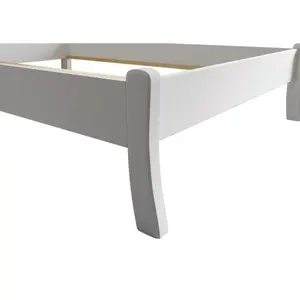 Κρεβάτι από μασίφ ξύλο Olivia Living Tonja 160 image-6