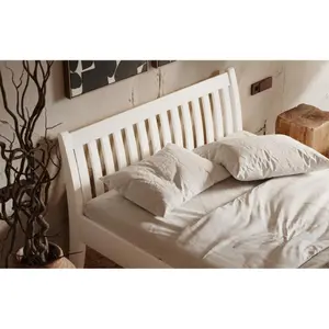 Κρεβάτι από μασίφ ξύλο Olivia Living Tonja 160 image-4