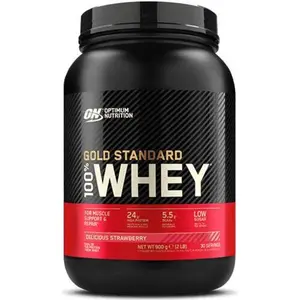 Protezioni alla fragola Optimum Nutrition Gold Standard 100% Whey