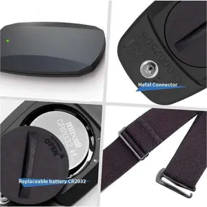 Bluetooth & ant+ Herzfrequenzsensor-Gürtel Onamaste image-4