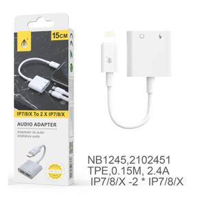 Adaptateur audio 2 en 1 vers IPhone-Charge+Audio One+